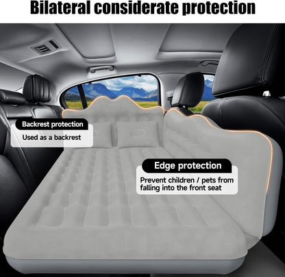 Vermico Car Bed Sofa – Inflatable SUV Back Seat Air Mattress