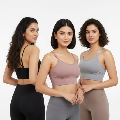 ComfortCurve Padded Bras – Pack of 3