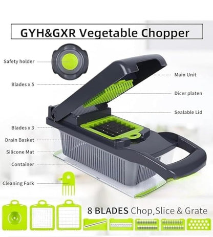 14 in 1 Multipurpose Chopper Kitchen Pro
