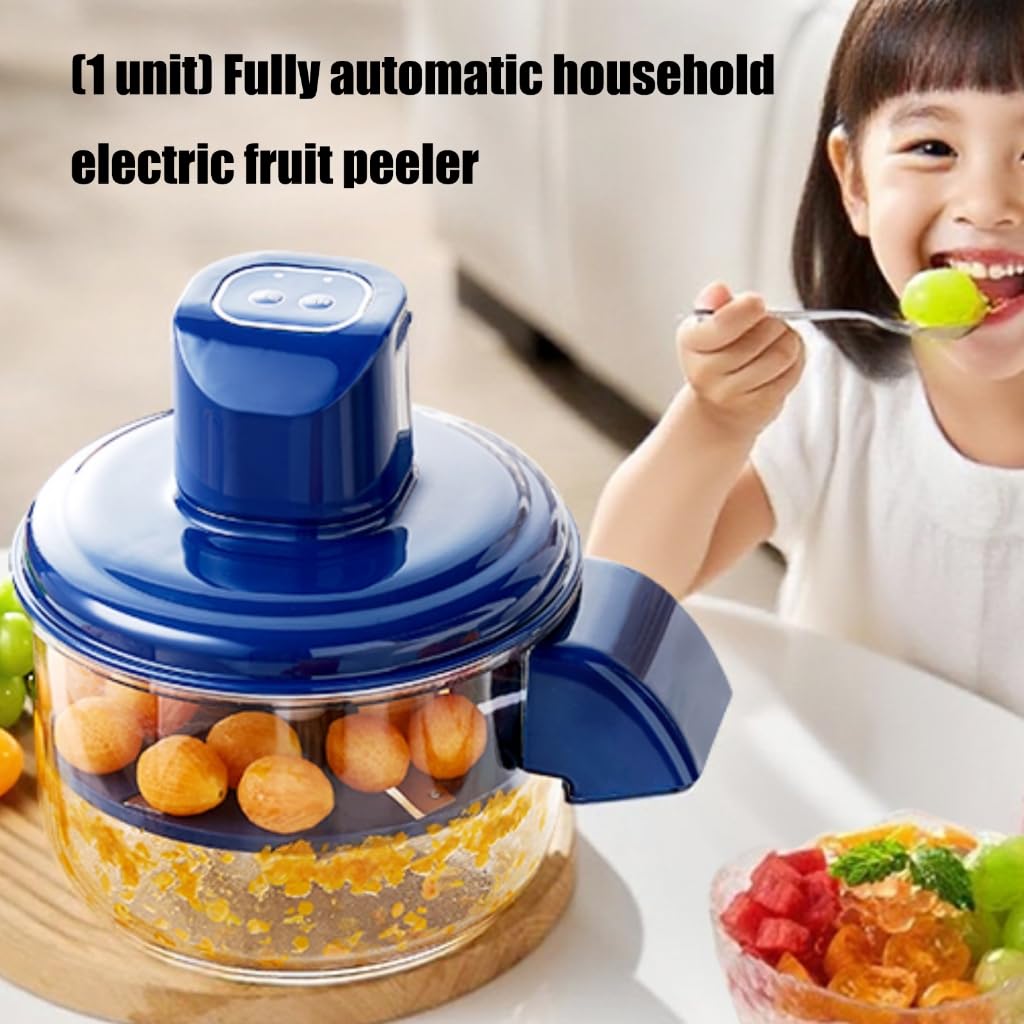 One-Touch Electric Peeler – Peel Fruits & Vegetables in Seconds