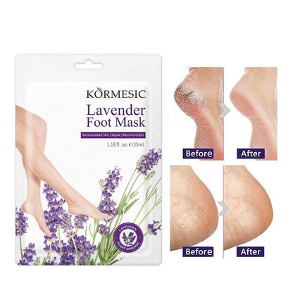 Moisturizing Lavender Foot Mask Repair Revitalize Exfoliating For Feet Spa Pedicure Exfoliant Skin Care