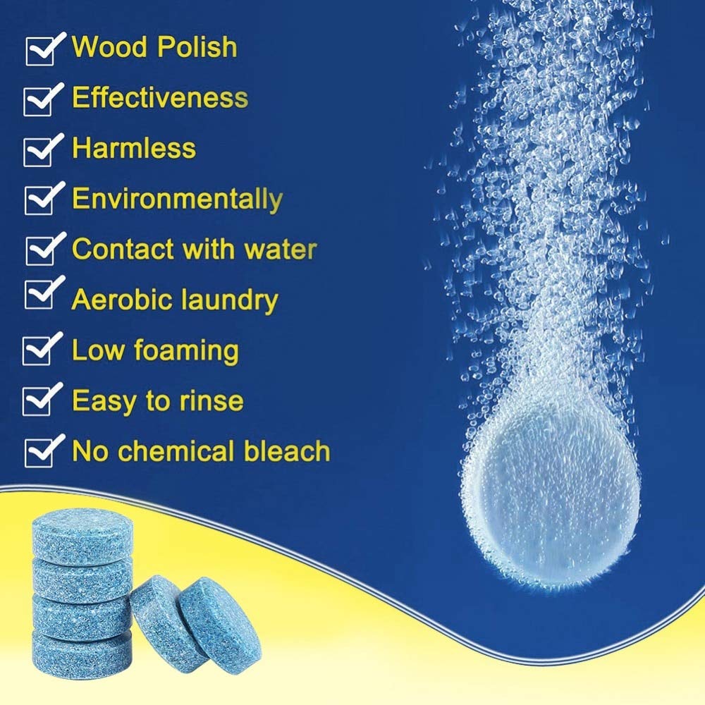 Car Windshield Rapid Cleaner Glass Washer Tablets ( Pack of 20)