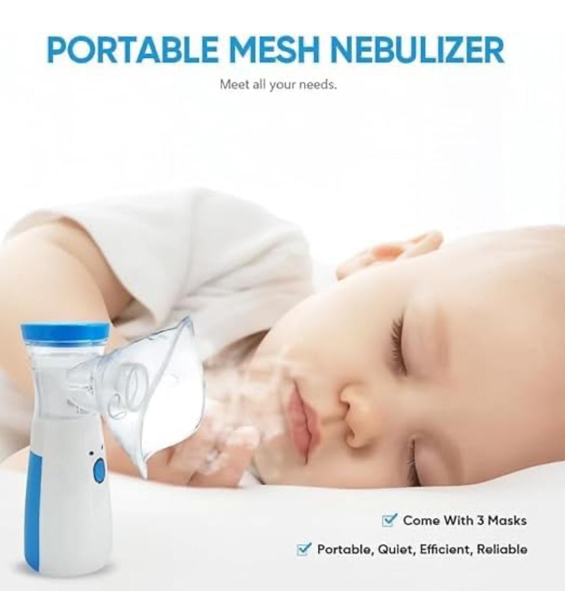 Portable Ultrasonic Rechargeable Mesh Nebulizer Machine