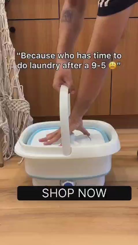 Gentle & Efficient Cleaning: Ideal for small, light loads, including delicates, baby clothes, intimates, socks, face coverings.